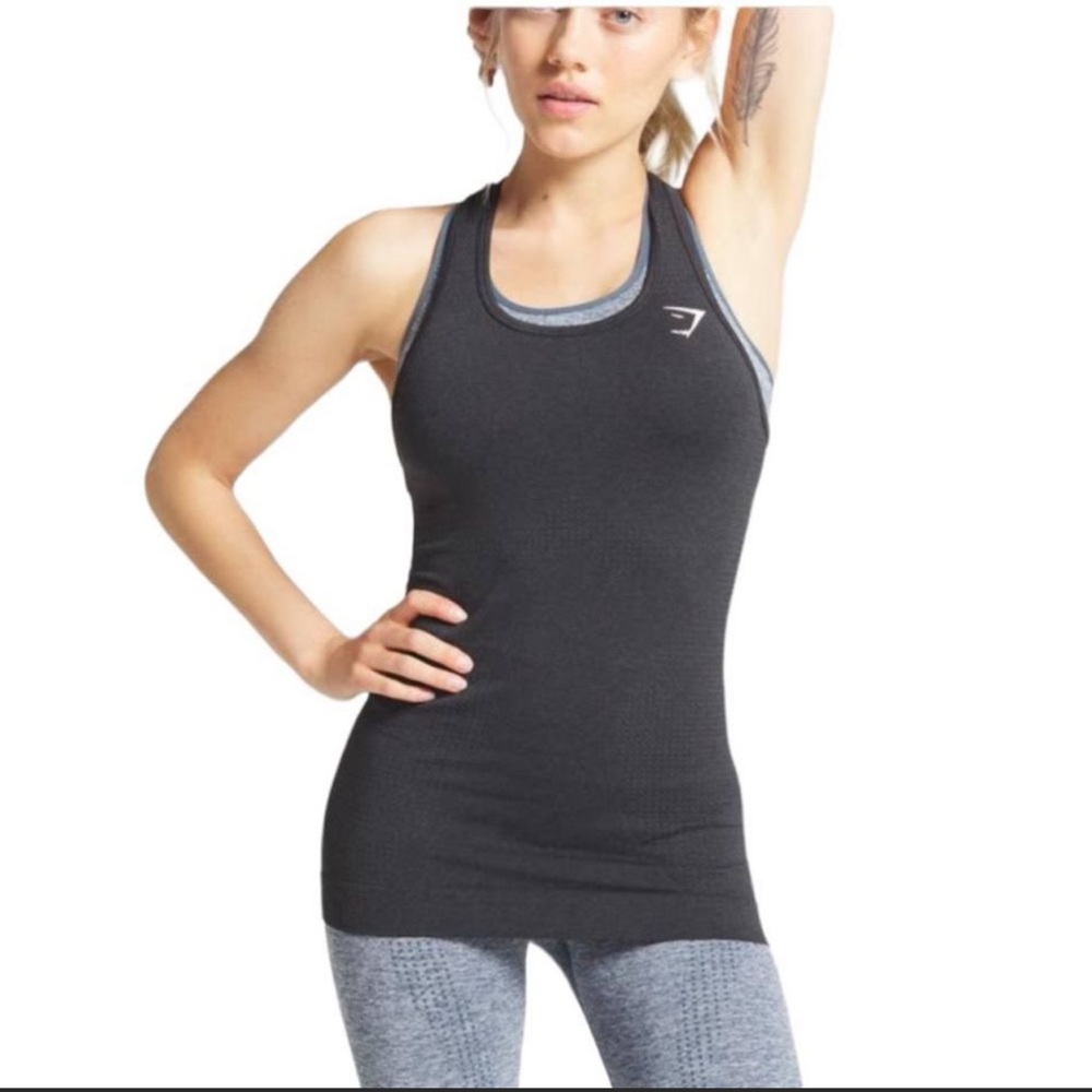 Gymshark Black tank top